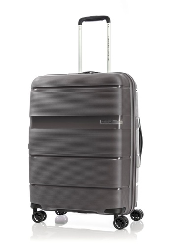 American Tourister grey American Tourister Linex Spinner 66/24 TSA Luggage 27BA4AC153AD9FGS_1