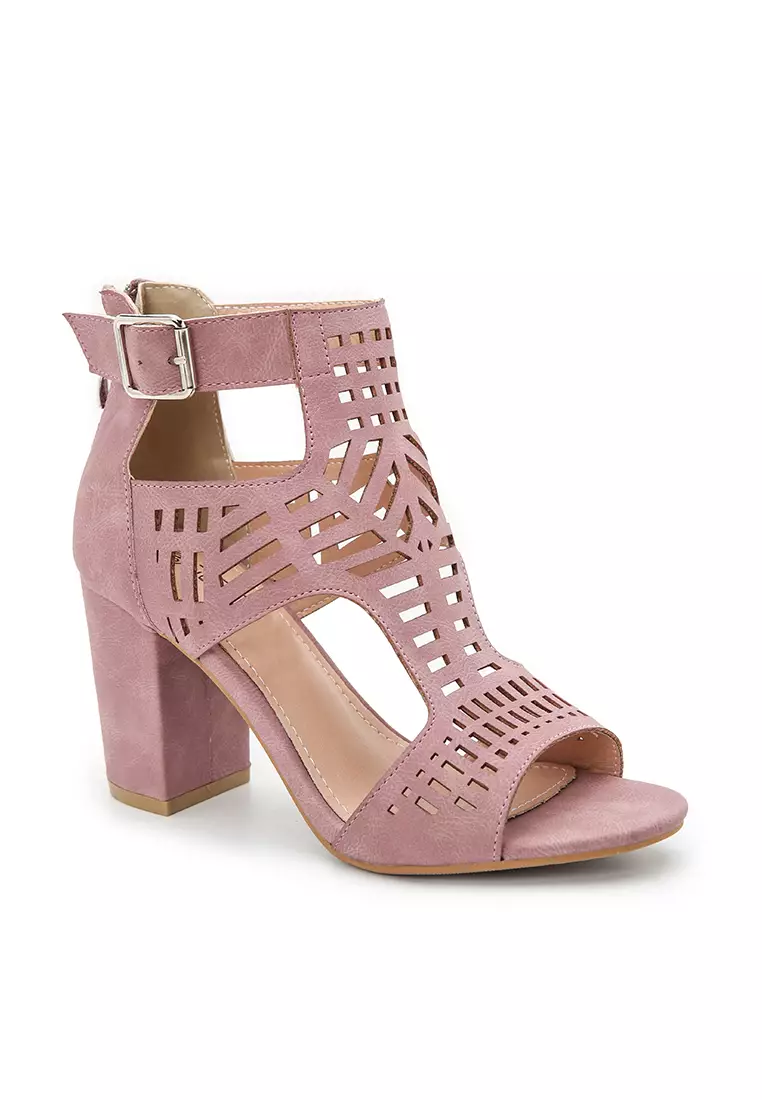 8CM Hollow Strap High Heel Sandals WTY1719-5