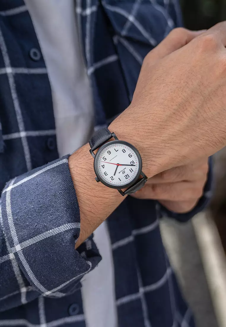 Navy Club Jam Tangan Pria dan Jam Tangan Wanita Aviator - Leather Strap