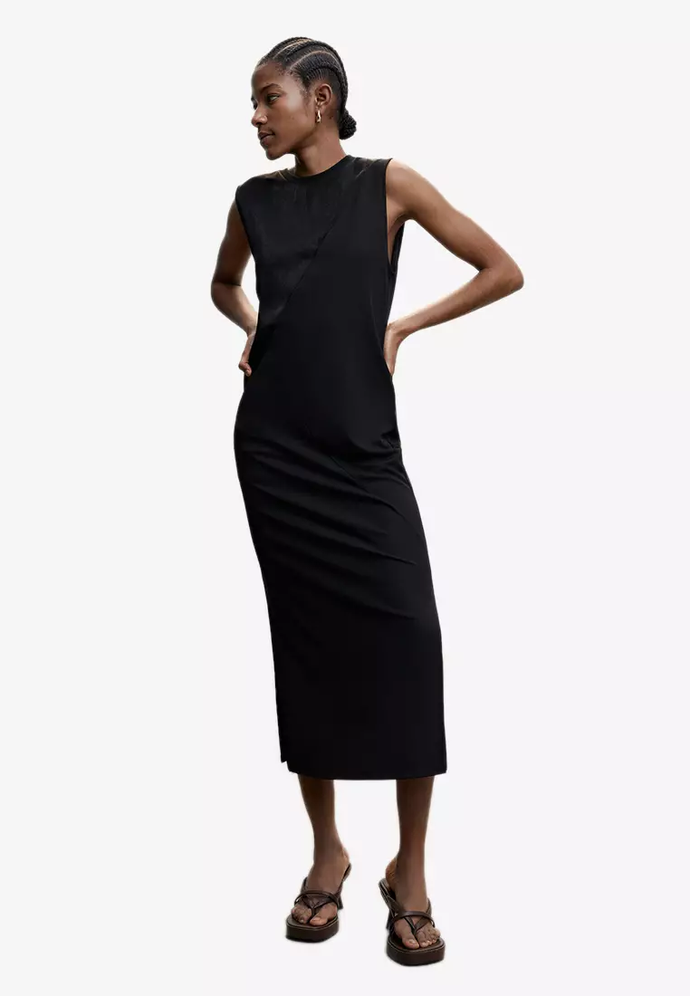 Mango black shop dress 2019