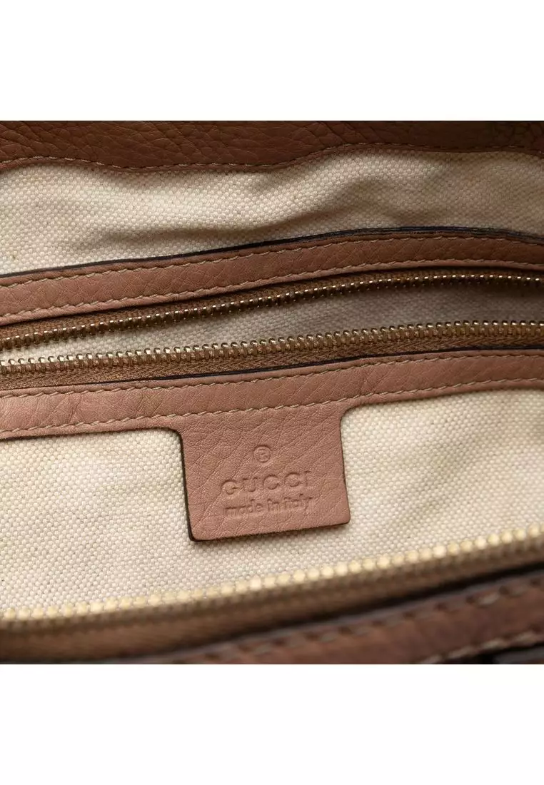 Pre-Loved Gucci Calfskin Bella Convertible Tote