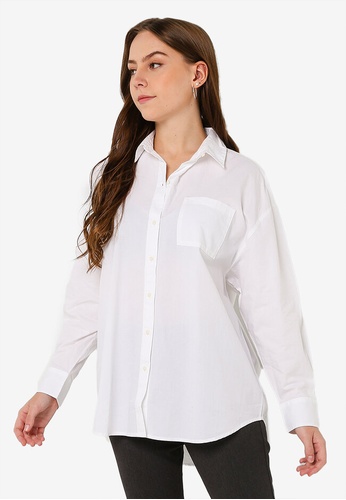 boyfriend shirt white