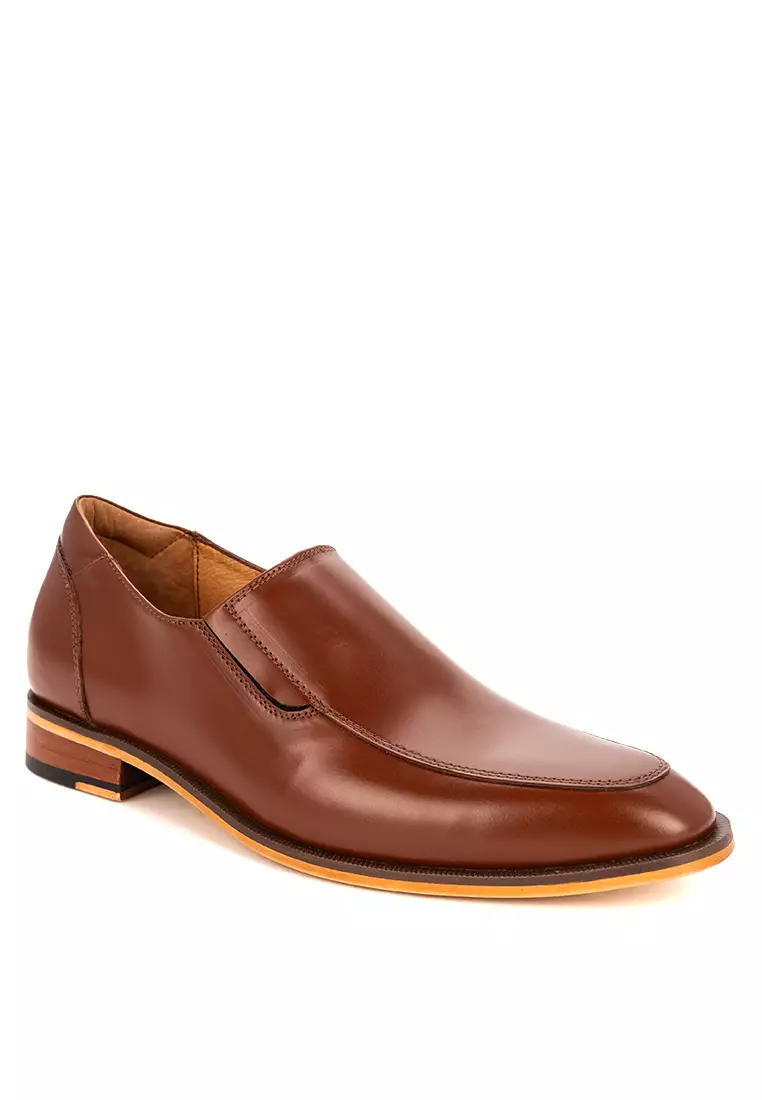 Discount on Bristol Shoes  shoes - SKU: Skylator Ashford Brown Elevator Shoes