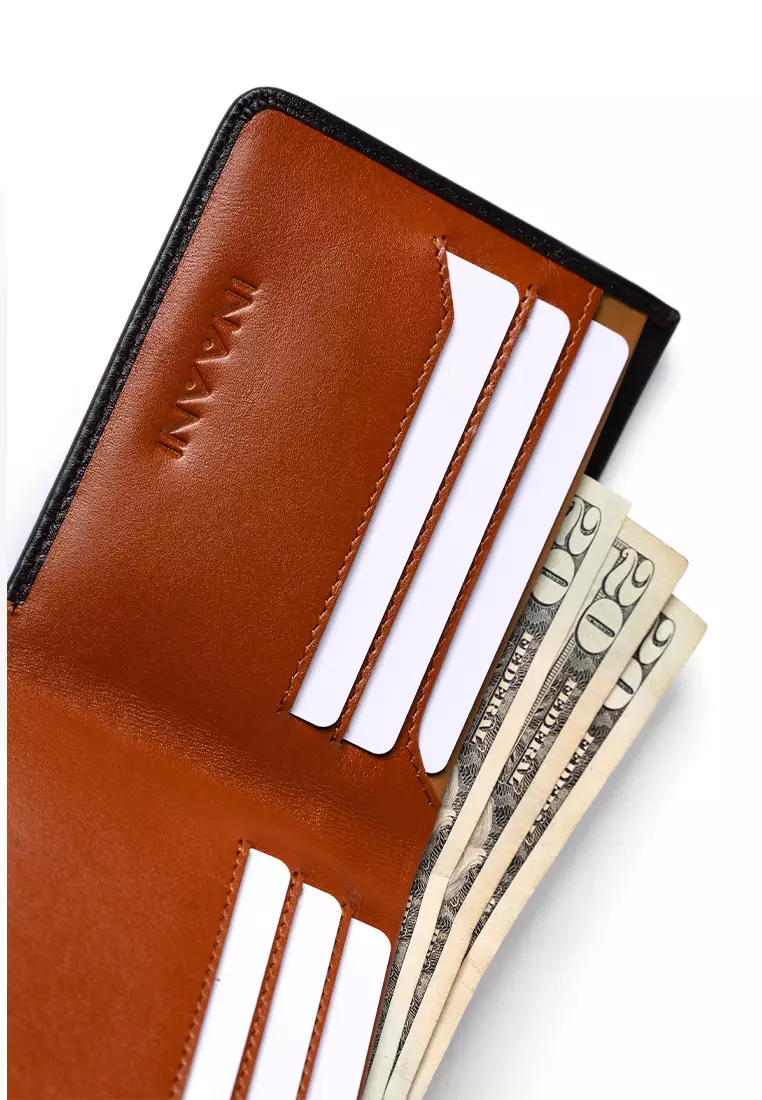 Le Reve Hand Pocket Brown Leather Wallet