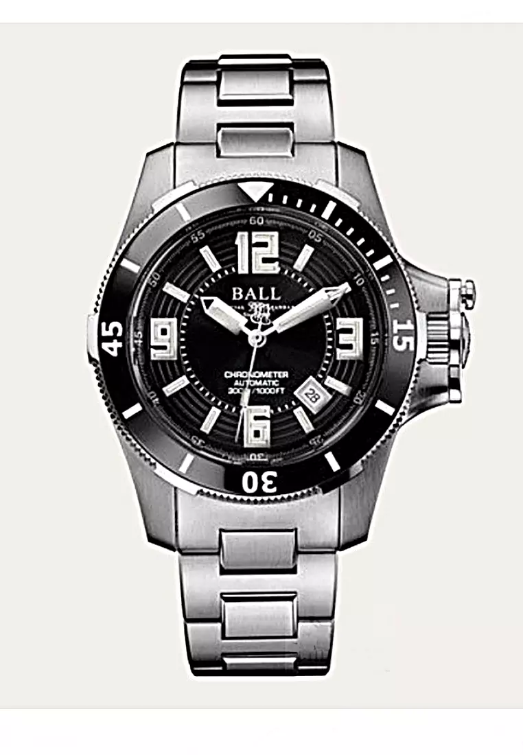 BALL ENGINEER HYDROCARBON AIRBORNE自動男性腕錶 42mm BAL-DM2136A-SC-BK