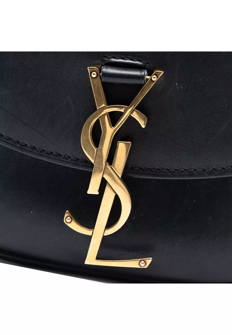 Pre-Loved Saint Laurent Small Leather Monogram Kaia Crossbody