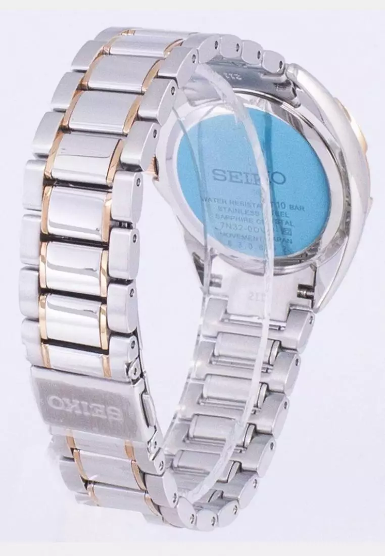Jam Tangan Wanita Seiko Ladies Original Garansi Resmi Strap Stainless Steel Silver SKK888P1 SKK888 Silver