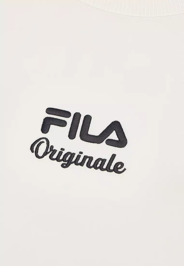 FILA CORE LIFESTYLE ORIGINAL VINTAGE TENNIS CLUB Men Sweatshirt (White)