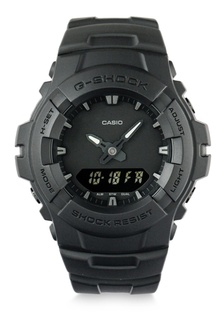 Jual G Shock Casio G Shock Jam Tangan Pria Black Resin Ga 110bt 1adr Original Zalora Indonesia