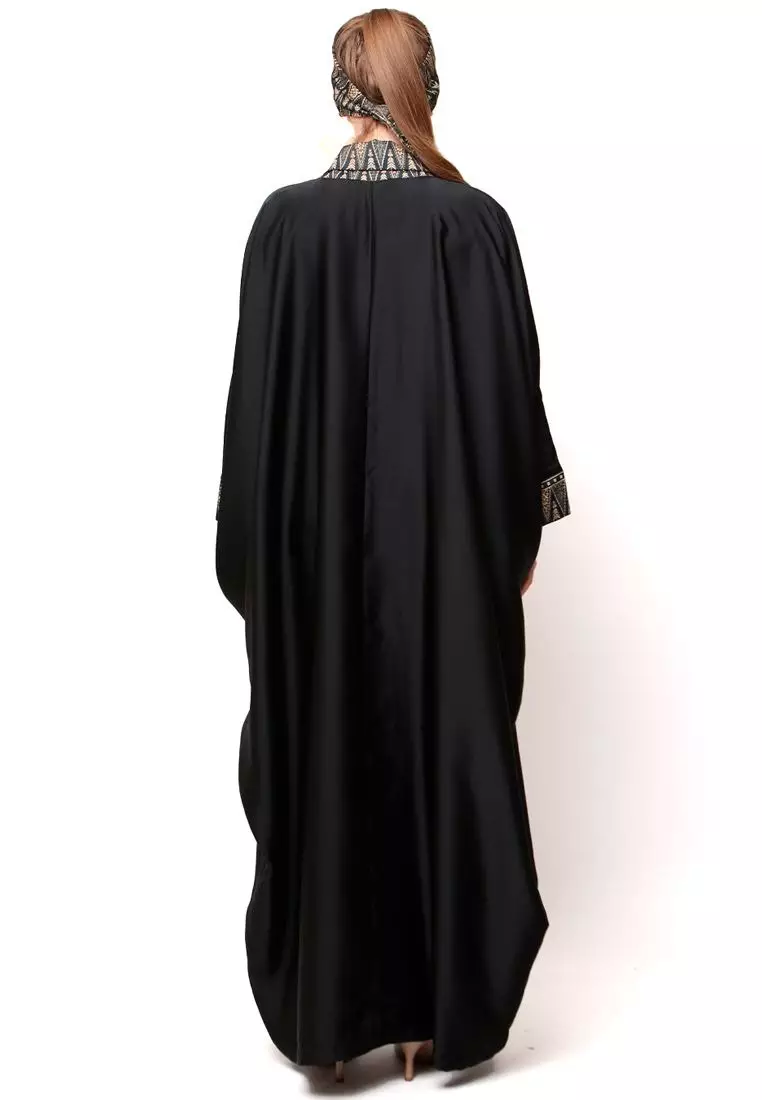 Kanzi Exclusive Long Sleeve Songket Kaftan