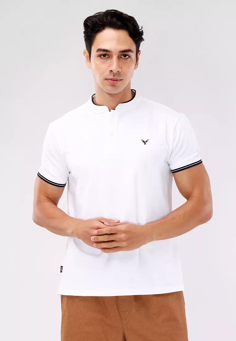 Henley Short Sleeves Comfort Fit