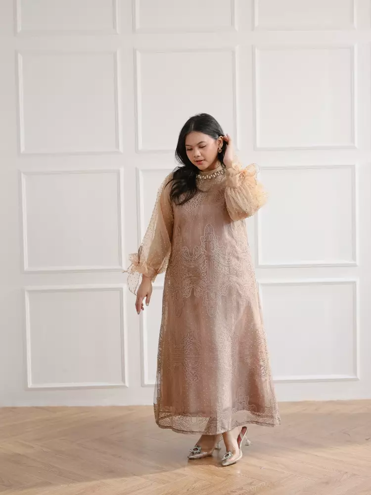 Xtramiles Ladies dress ellenoir dress brown