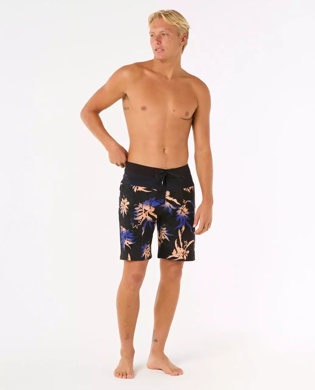 Rip Curl Men Mirage Mason Raw Energy 19" Boardshort - Black