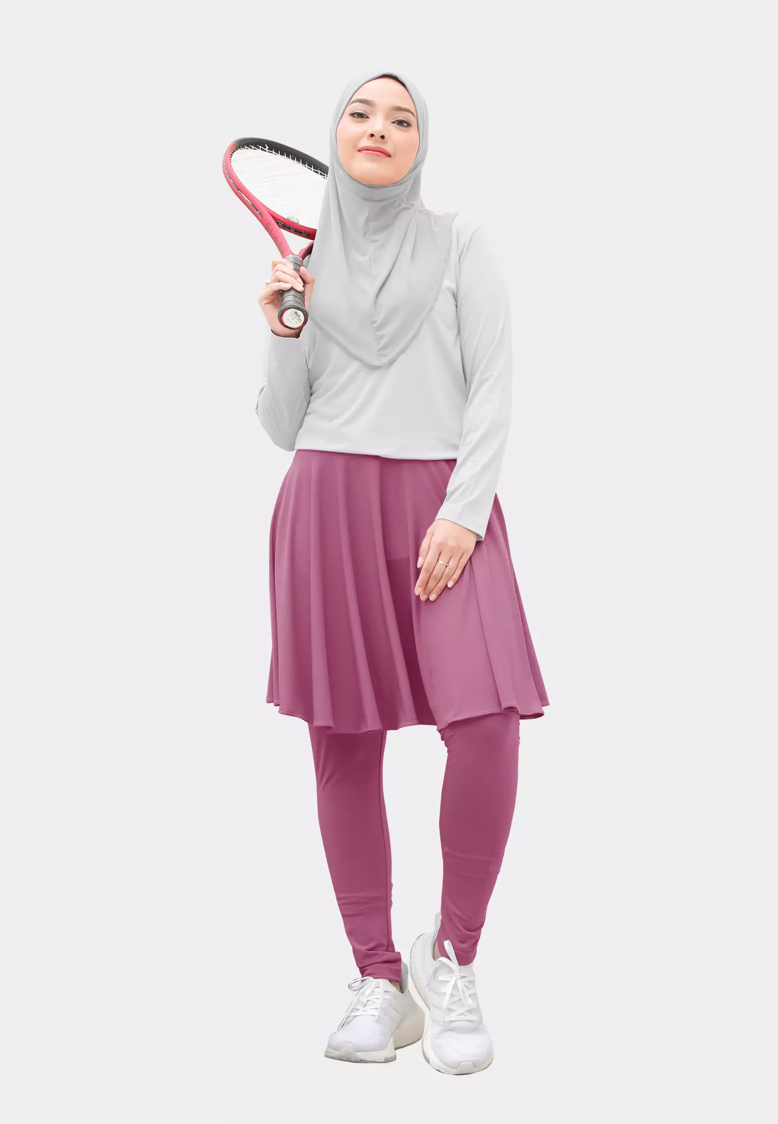 Zelena - Chahra Leggings Skirt | Celana Olahraga Legging Rok Wanita - XL
