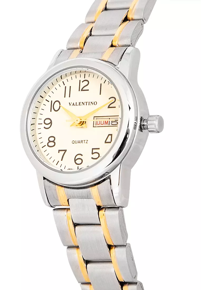 Analog Watch 20122260-Two Tone - Gold Dial
