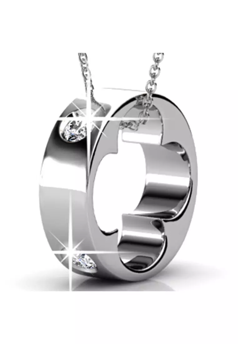 Swarovski couple necklace store