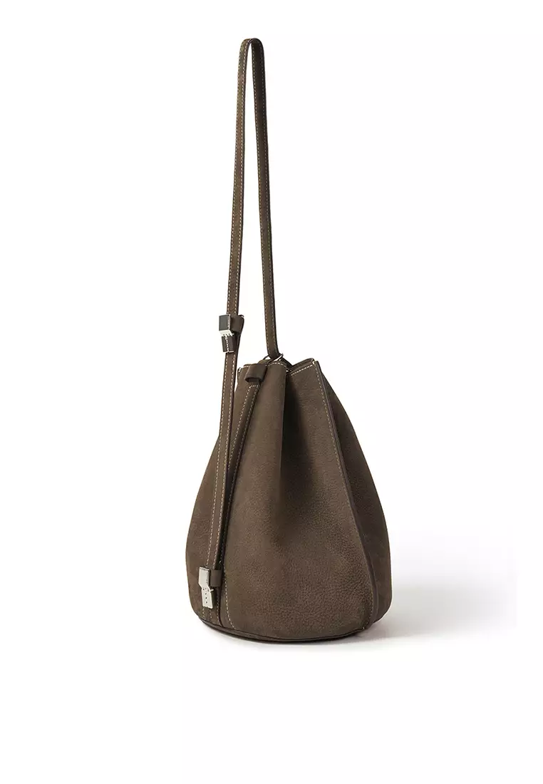 ORUKAMI Flat Hook Convertible Bucket Tote - Cacao