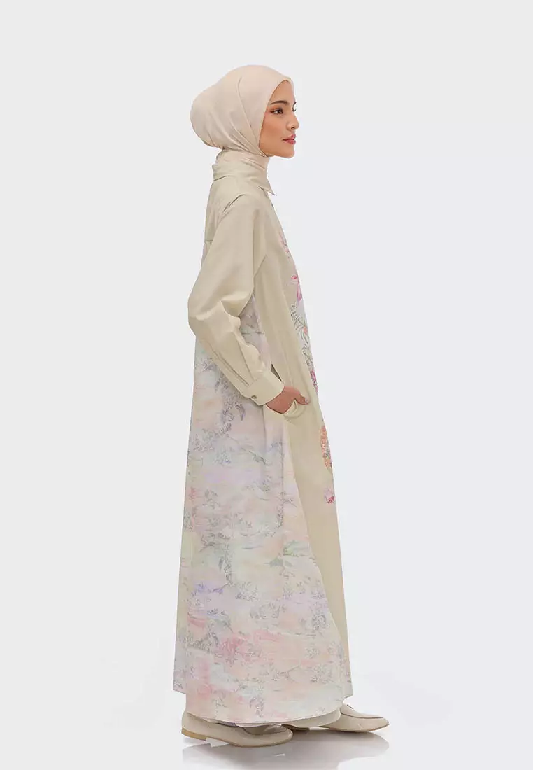 Ria Miranda Pistachio Lucia Ceko Shirt Dress