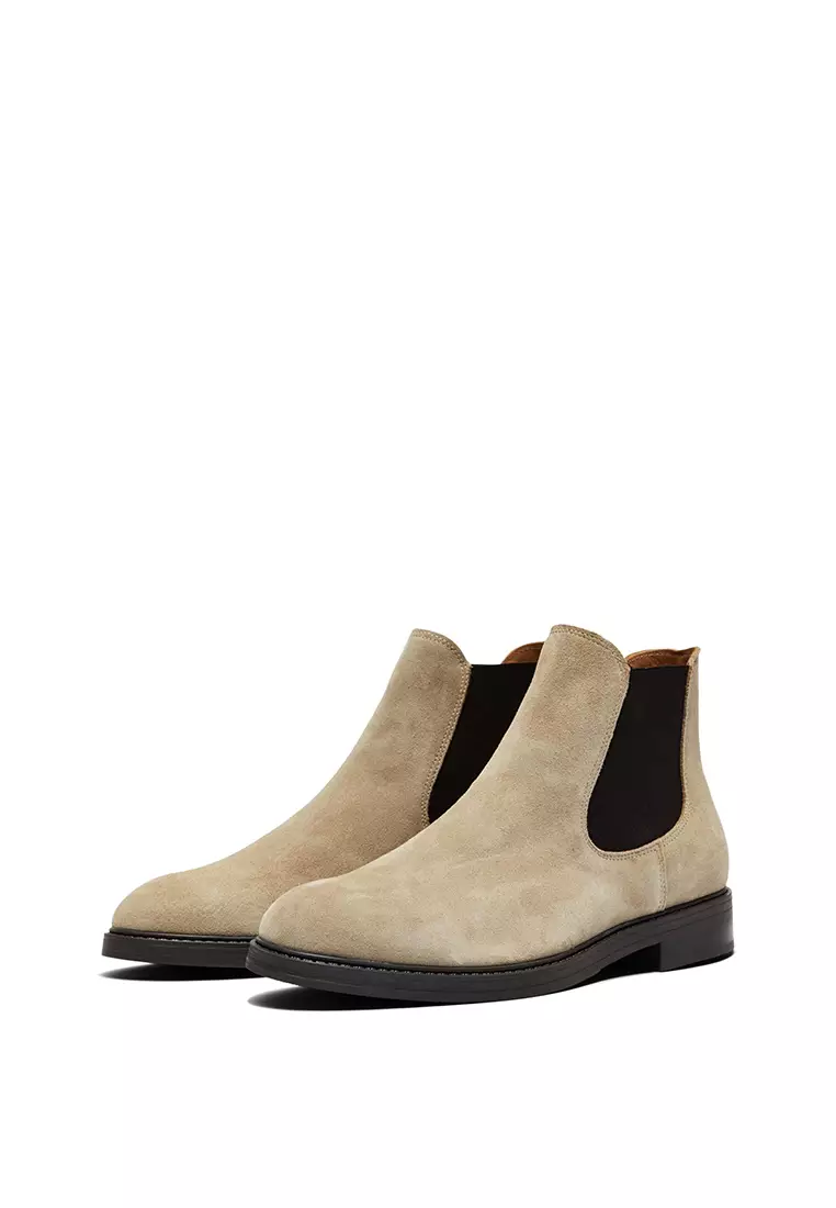 Selected homme hotsell leather chelsea boots