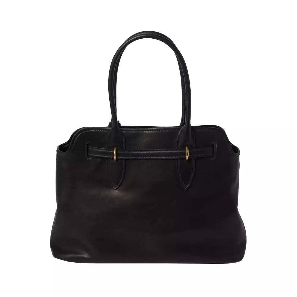 Aventure Medium Nappa Leather Bag Black