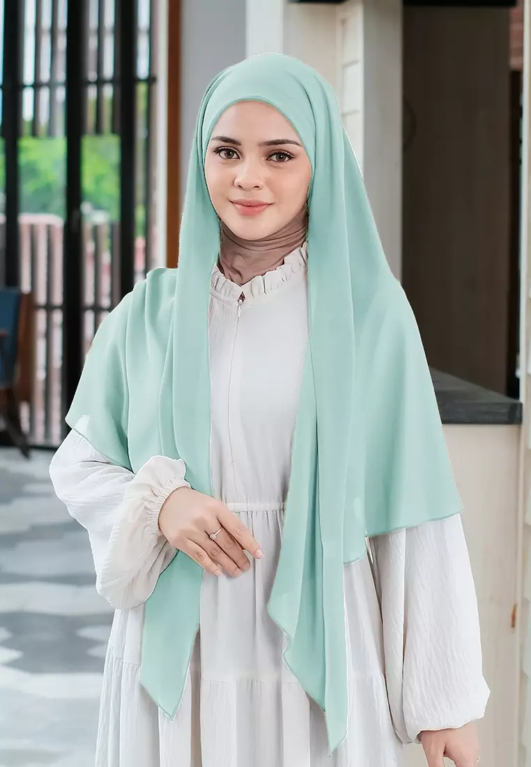 HIJAB INSTAN PAULA - CYAN