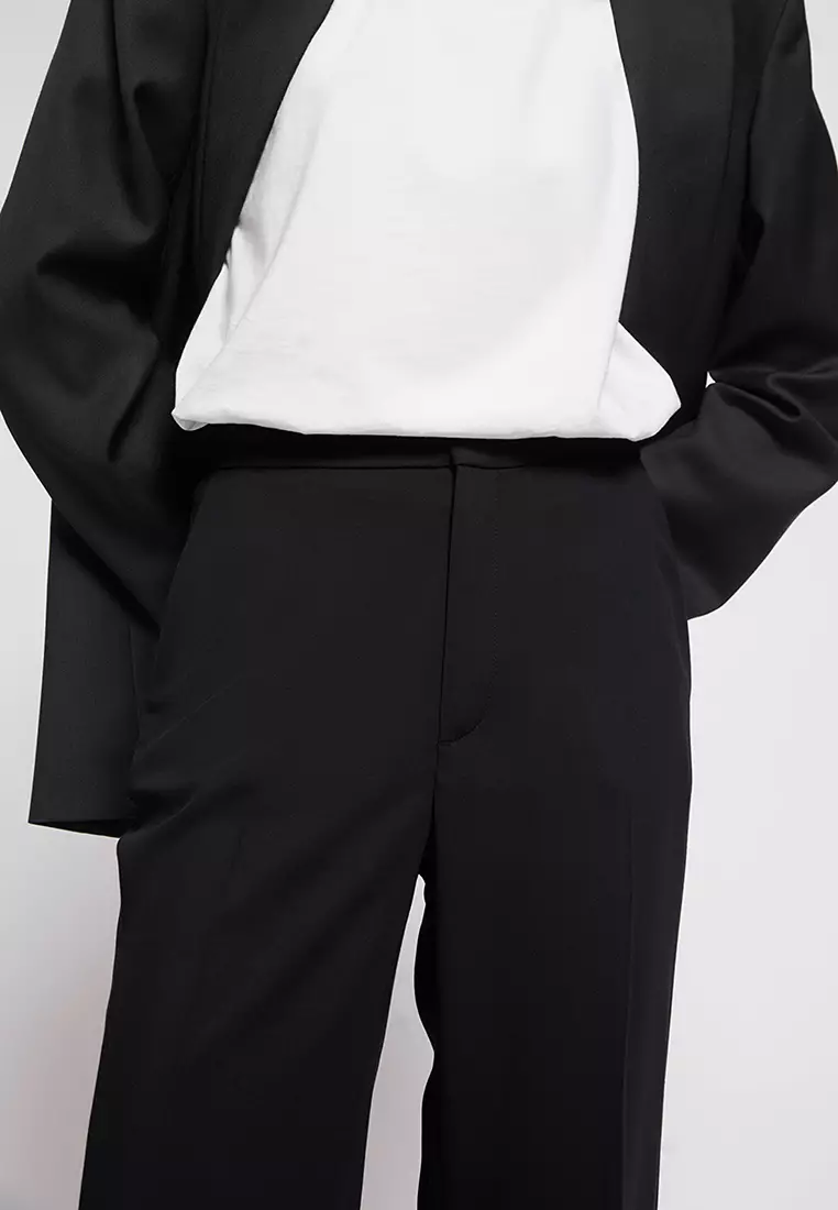 Tailored Flared Trousers
