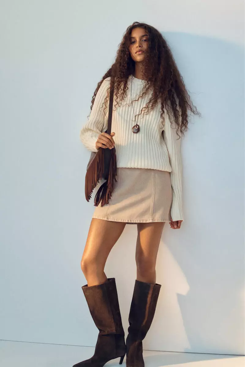 Buy H&M A-line mini skirt 2026 Online | ZALORA