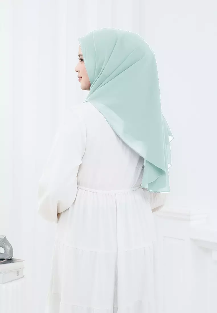 HIJAB INSTAN ZHAZA - CYAN