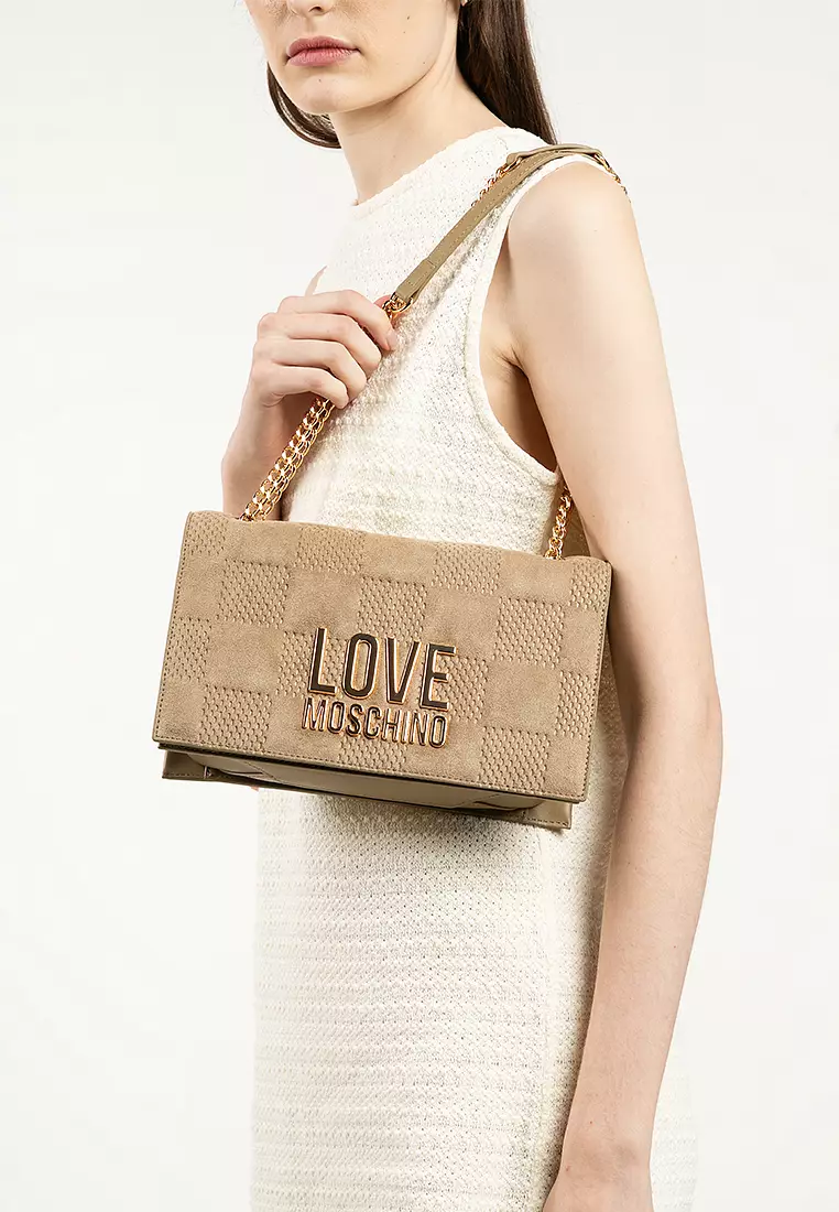 Logo Lettering Shoulder Bag (nt)