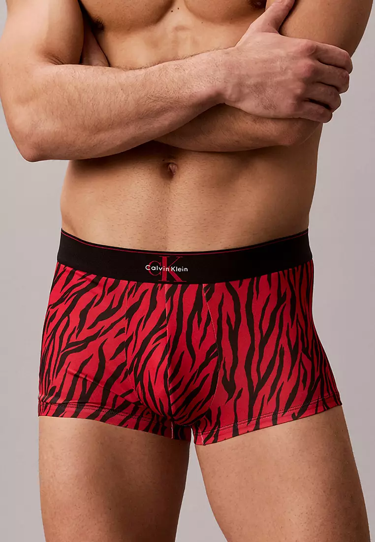 Graphic Monogram Low Rise Trunks - Calvin Klein Underwear