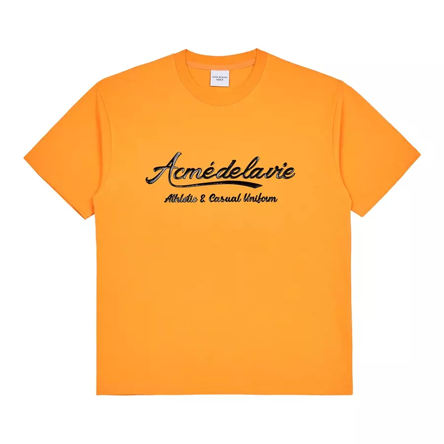 ADLV T-SHIRT ATHLETIC LOGO ORANGE