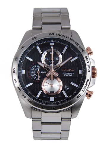 Jual Seiko Seiko Jam Tangan Pria - Silver Black 