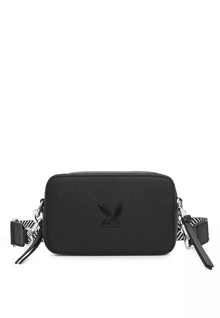 Playboy bunny compact discount saffiano sling bag