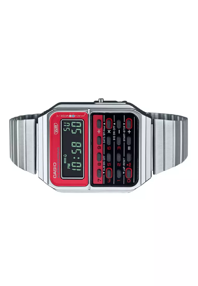 Digital Calculator Watch CA-500WE-4B