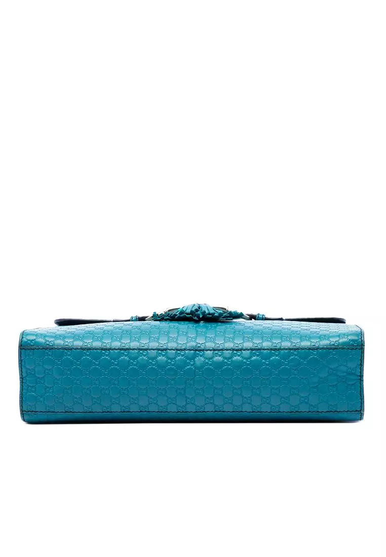 Pre-Loved Gucci Medium Microguccissima Emily Shoulder Bag