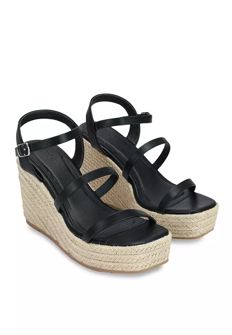 Buy Rubi Sophia Multi Strap Espadrilles Wedges Online | ZALORA Malaysia