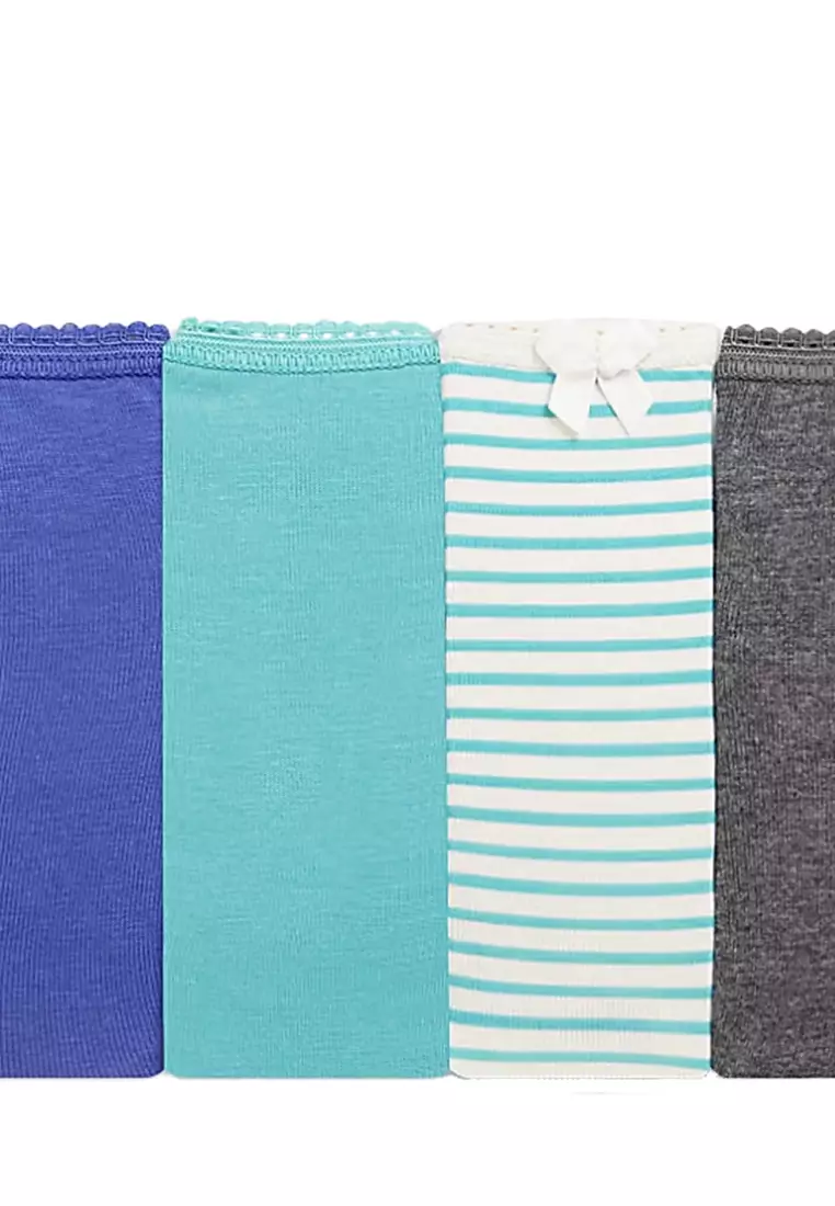 5pk Cotton Lycra™ Bikini Knickers