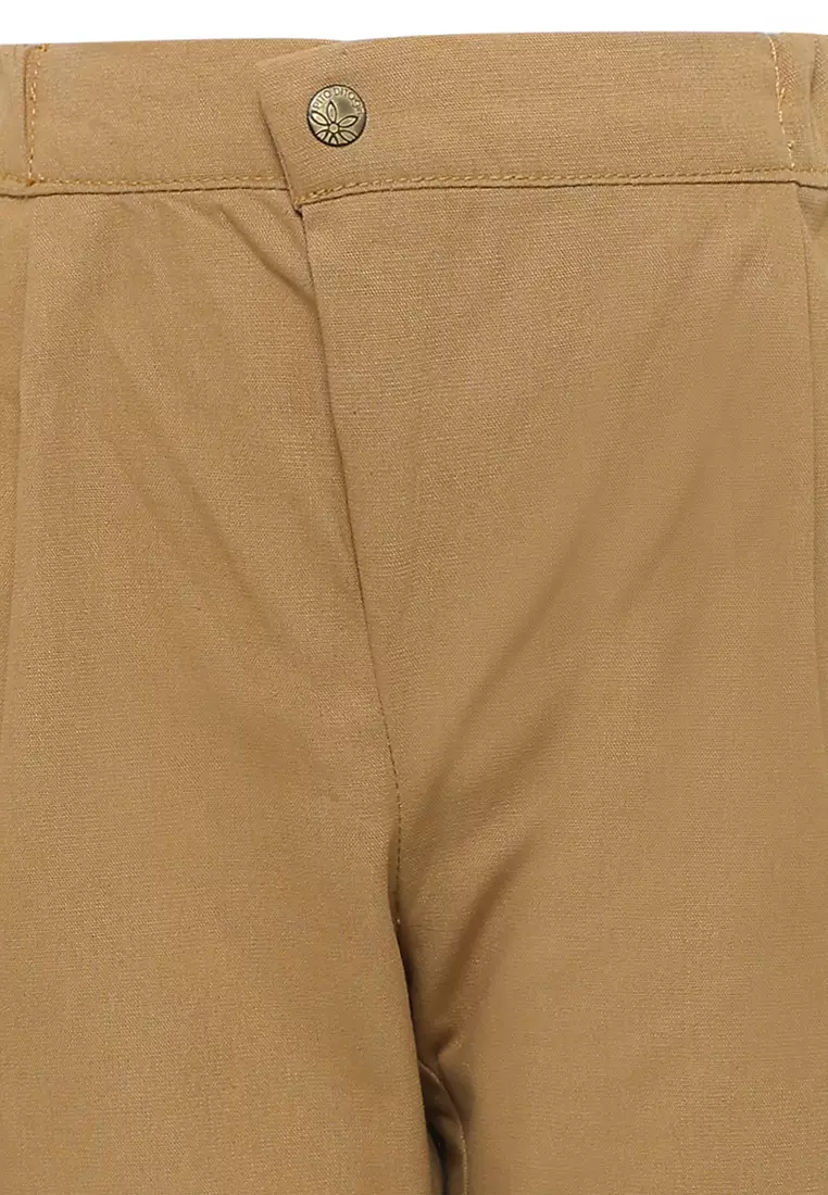 Pito Dito Girl Custard Celana Panjang Katun Anak Latte