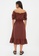 Trendyol brown Shirred Carmen Dress 88A88AA65394F9GS_2