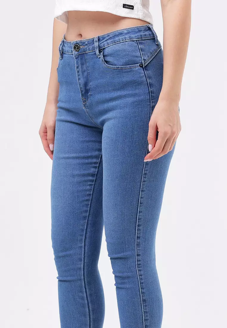 Buy Crissa Midrise Skinny Jeans 2024 Online | ZALORA Philippines