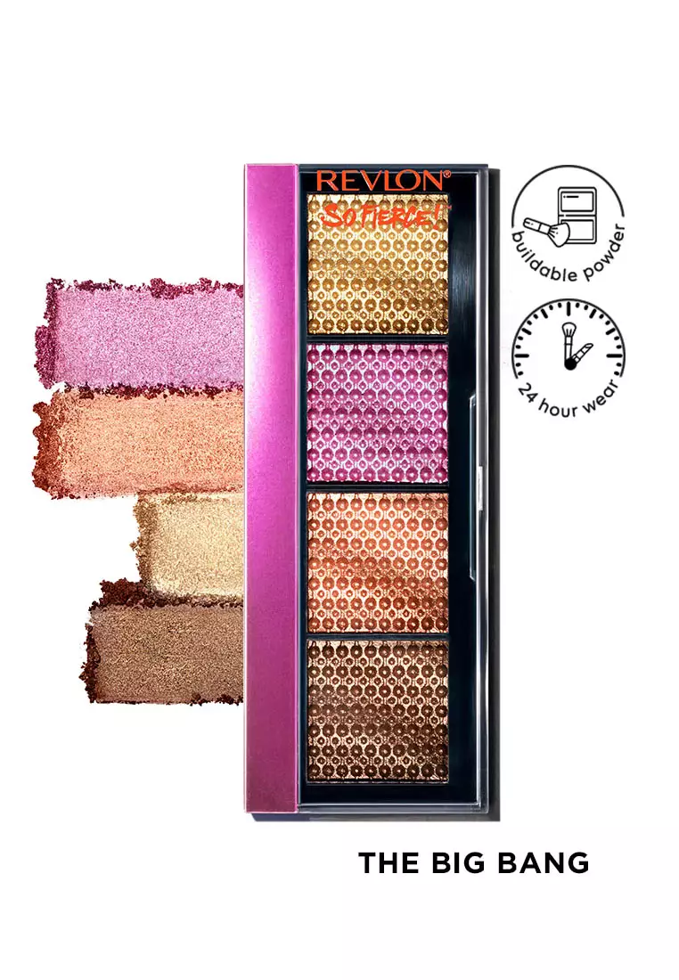 Discount on Revlon  shoes - SKU: So Fierce Prismatic Eyeshadow Palette (The Big Bang)