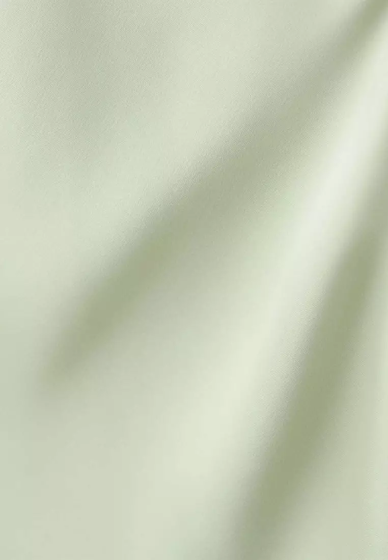 Lace Detail Satin Top