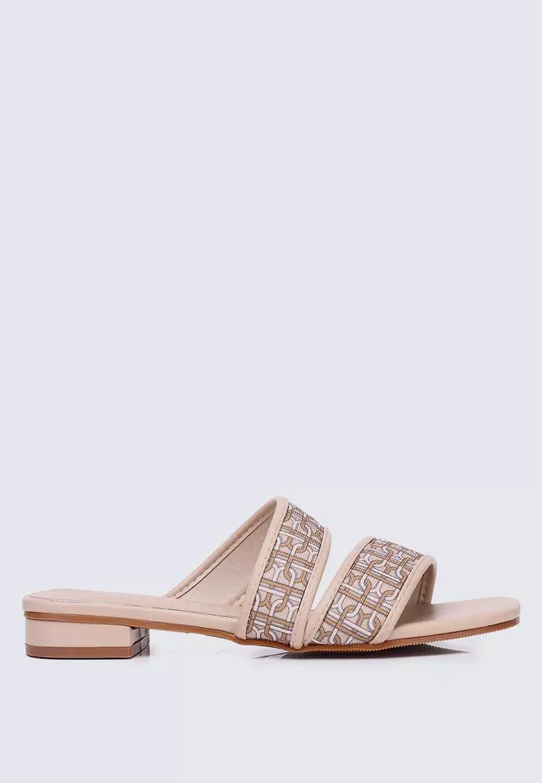 Discount on My Ballerine  shoes - SKU: My Ballerine Myra Comfy Sandals In Almond