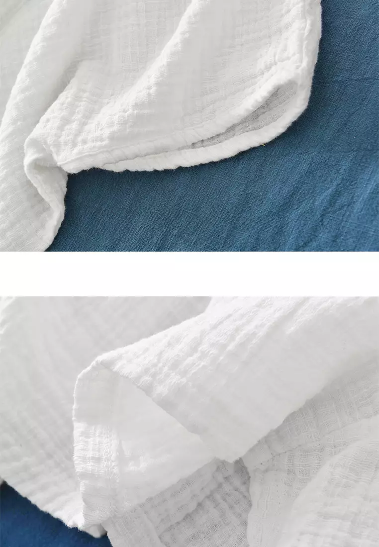 雙層竹節紋圓領T恤 BXF2524