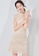 OUNIXUE beige National Style Improved Waist Cheongsam Skirt 66AC7AAACF360BGS_5