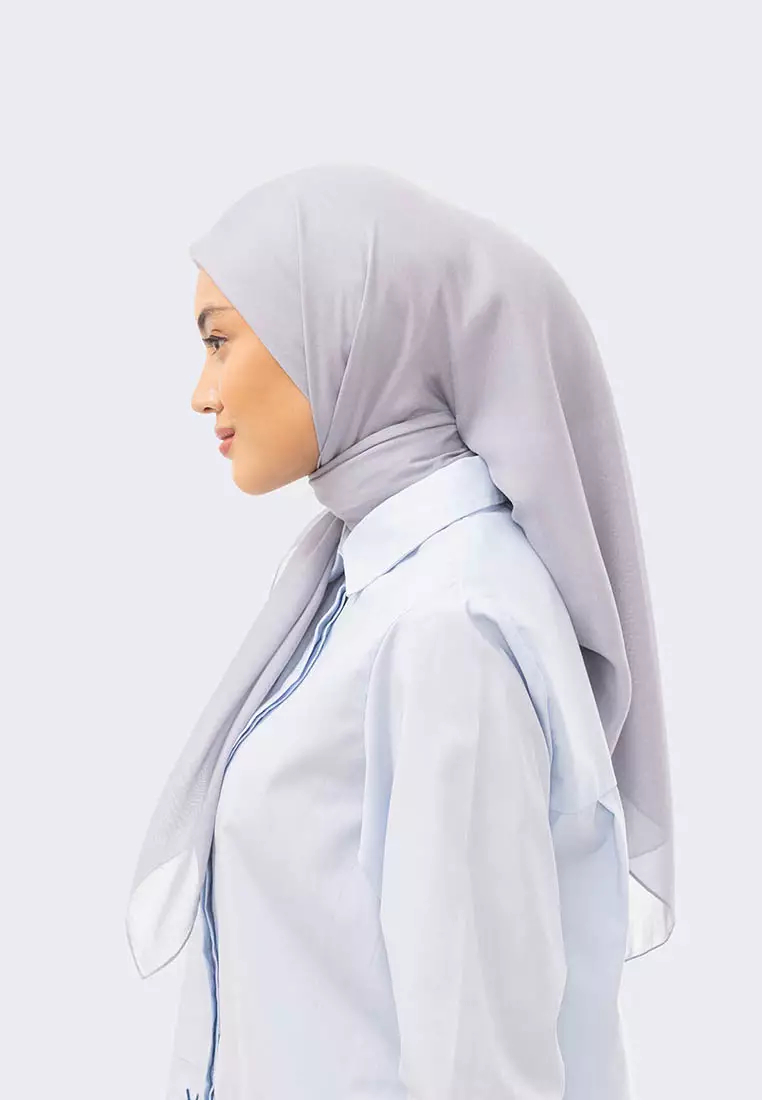 Ria Miranda Frost Grey Rarina Scarf