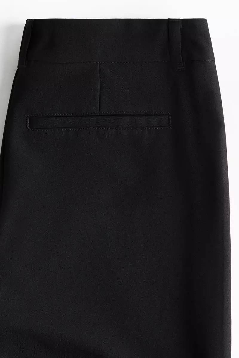 Flared tailored trousers