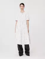 White Base with Multicolor Floral Pattern