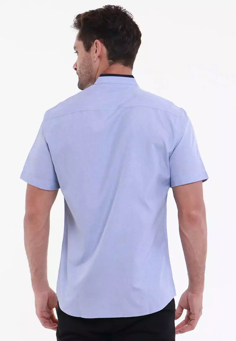 MAGINOT BILALBLUE Koko Slim Fit Lengan Pendek