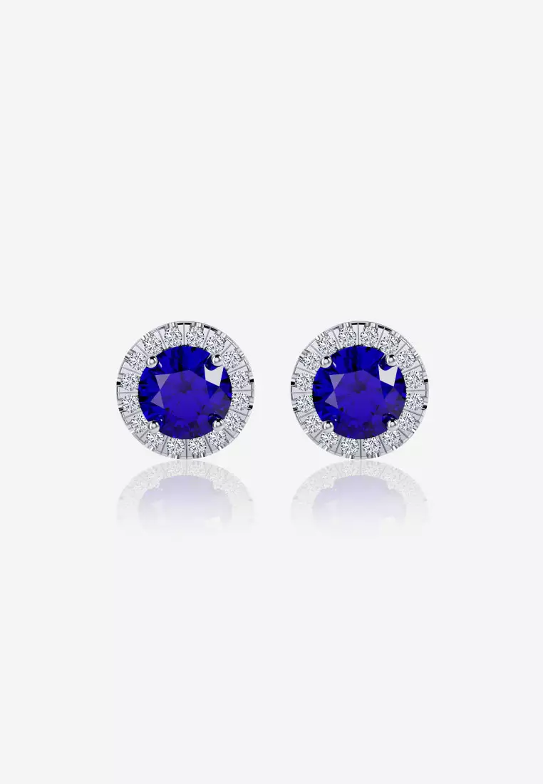 Buy Vinstella Jewellery Sky Sapphire Earring Online | ZALORA Malaysia